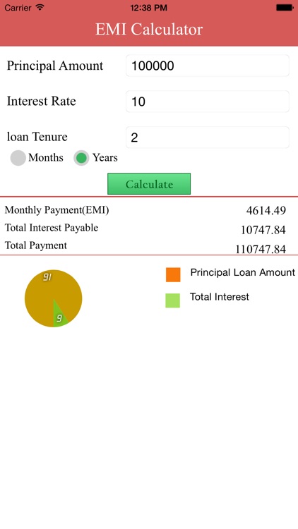 EMI Calculate