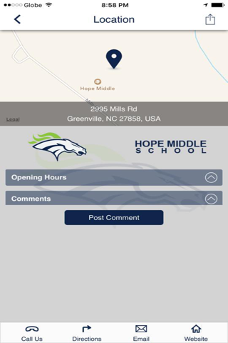 Hope Middle School screenshot 2