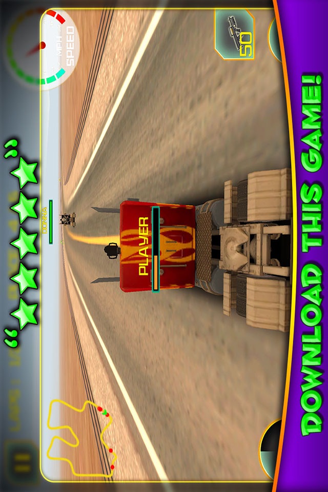3D Truck Racing - 4X4 Games of fortune screenshot 3