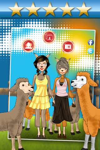 Alpaca Covet Dress-Up - The Fashionistas Game screenshot 2