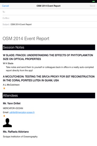 Ocean Sciences Meeting 2014 screenshot 3