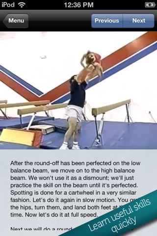 Learn Gymnastics: Advanced screenshot 4