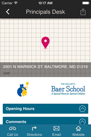 William S Baer School screenshot 2