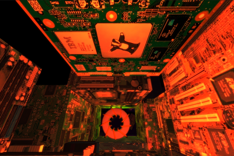 #HackThePlanet VR Cardboard screenshot 2