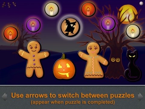 Animated Boo! Halloween Magic Shape Puzzles for Toddlers screenshot 2