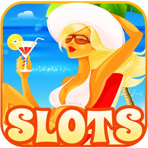Beach Girls Slot Machine - Feel The Sunny Heartbeat in a Summer Casino! iOS App