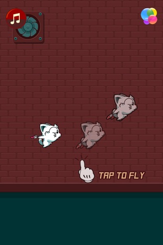 Flappy Kitty (The adventure of a kitty flying like a bird) screenshot 4