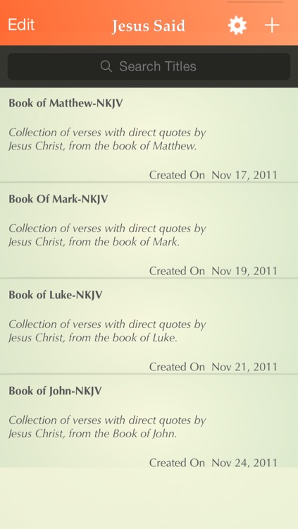 Sayings Of Jesus Christ