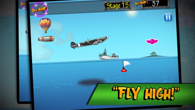 Flight Simulator Top Wing Airplane Games - by the AAA Team screenshot-2