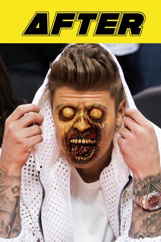 Zombie Face Maker - Create Scary Pictures with Zombie Masks! Perfect for Halloween. screenshot 4