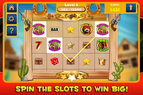 Cowgirl Slots - Free Casino Slot Machine Games screenshot 2