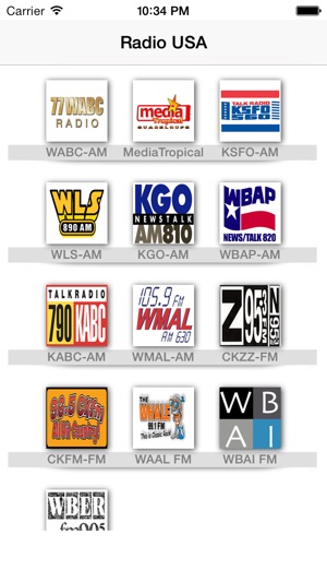 My USA Radio : All Americaines radios in