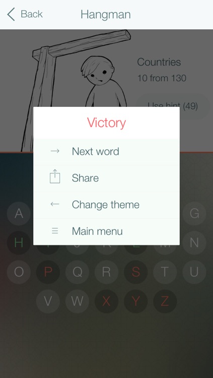 Hangman New - comeback of the classical word guessing game screenshot-3
