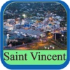 Saint Vincent and the Grenadines Island Offline Map Travel Guide