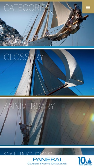 Panerai Guide to Classic Yachts iPhone V