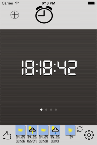 AlarmClock Touch Free screenshot 2