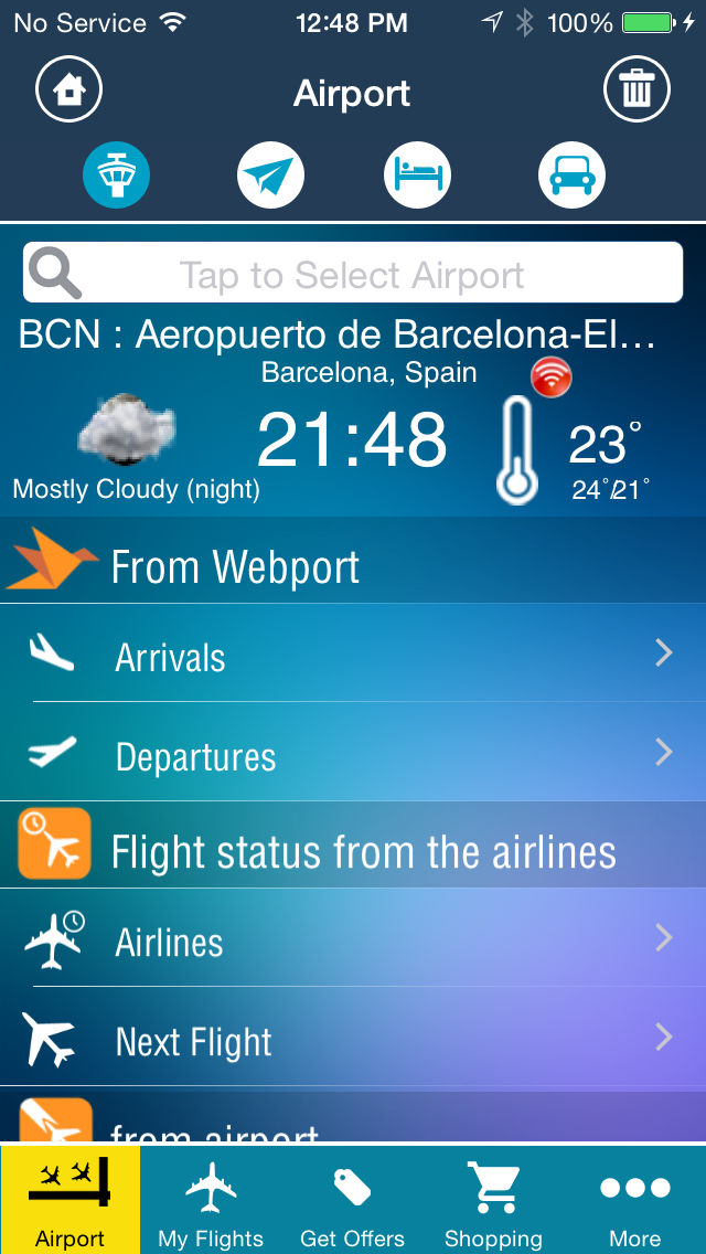 Barcelona Airport Pro (BCN) Flight Tracker Screenshot 2