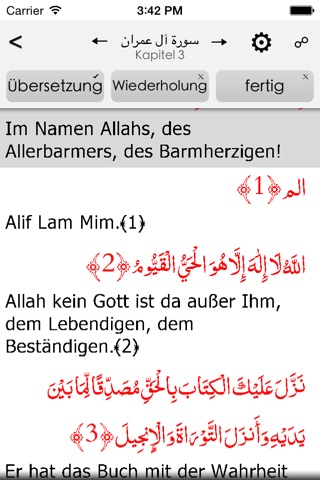 Koran Deutsch screenshot 4