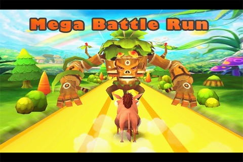 Mega Dion Hunter Run Monster Rush: Defender Dragons World Deadly Clash HD screenshot 2