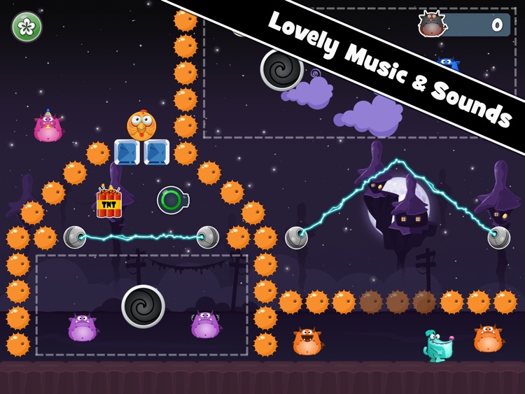 ChikaBoom HD - Drop Chicken Bomb, Boom Angry Monster, Cute Physics Puzzle for Christmas screenshot-3
