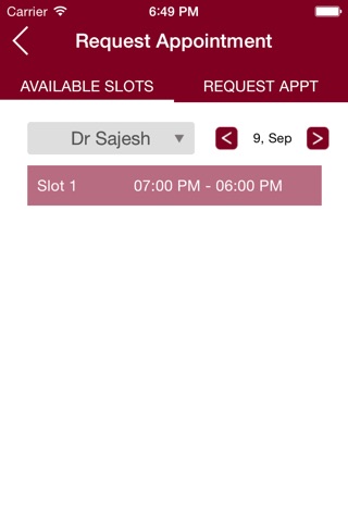 SRS Clinic App (Dental Clinics, Dentist Appointment Scheduling) screenshot 2