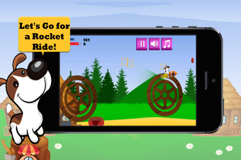 A Puppy Dog Hop Cannon Blast: Free Jumping Wheel Adventure Games screenshot 2