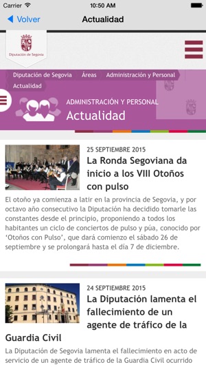 Portal Web de Diputación de Segovia(圖1)-速報App