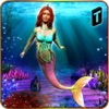 Icon Cute Mermaid Simulator 3D