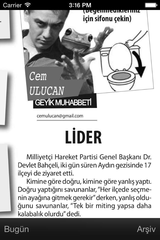 Aydın Denge Gazetesi screenshot 2