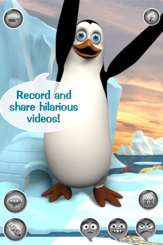 Hi, Talky Pat! FREE - The Talking Penguin: Text, Talk And Play With A Funny Animal Friend screenshot 3