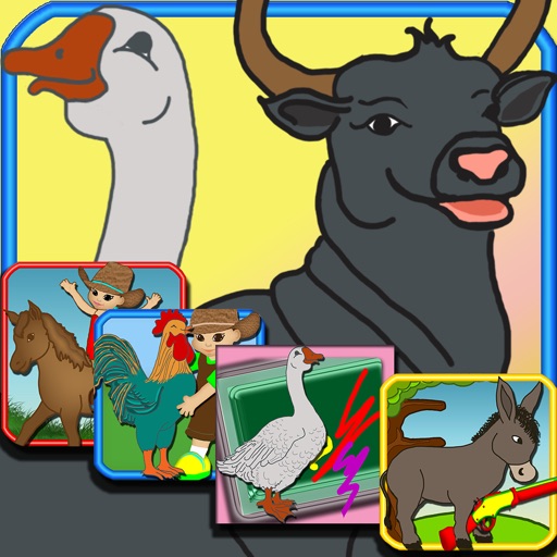 Animals All In One Preschool Learning Experience Fun At The Farm Games Collection