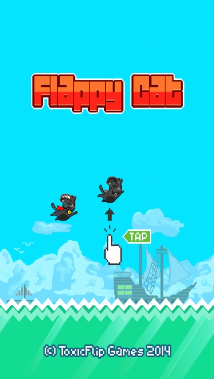 Flappy Cat: Pirate