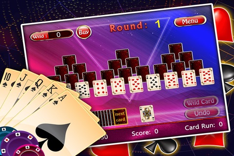 The New Solitaire Atlantis - Play Classic Solitaire TriPeaks & Win screenshot 2