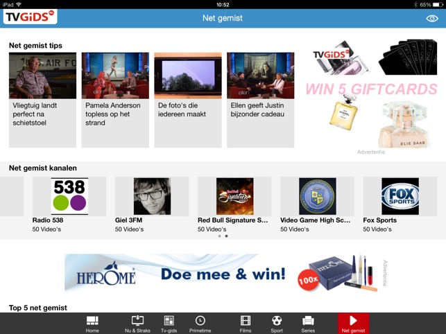 TVGids.nl voor iPad(圖5)-速報App