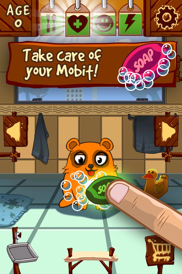 My Mobit - Virtual Pet Monster to Play, Train, Care and Feed screenshot 2