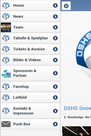 DSHS SnowTrex Köln, die App über das 2.Bundesliga Volleyball Team der Deutschen Sporthochschule und des FC Junkersdorf screenshot 2