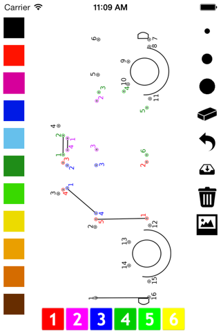 Connect the dots coloring book for children: Learn to paint by numbers for kindergarten, preschool or nursery school with this fun puzzle game. screenshot 2