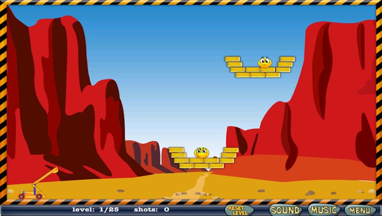 Catapult Rock Bomb Shooting - Desert Exploding Ball Drop Free