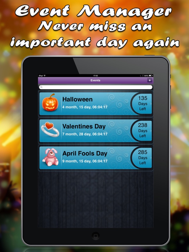 ‎Event Manager - Manage Your Event to Surprise Dearest One Screenshot