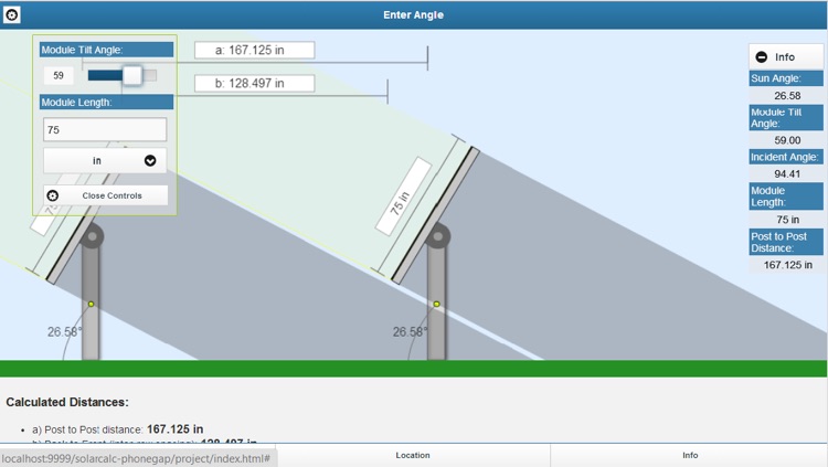 Solar Shading Calc