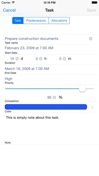 Project Planner - Task & Res Mgmt on Gantt chart screenshot-3