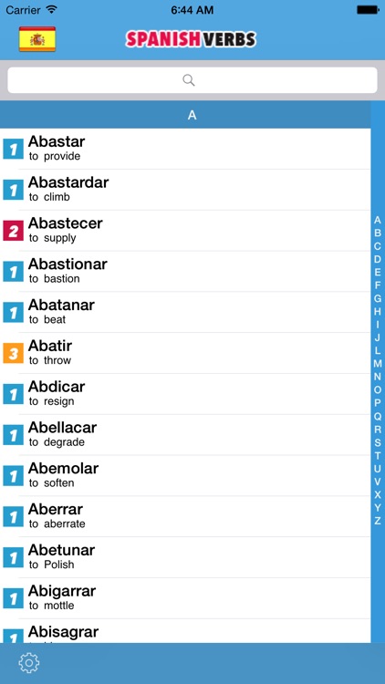 spanish verbs conjugation