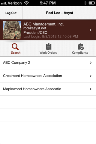 Asyst Data Group Mobile App screenshot 2