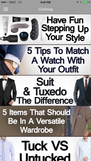 Real Men Real Style App