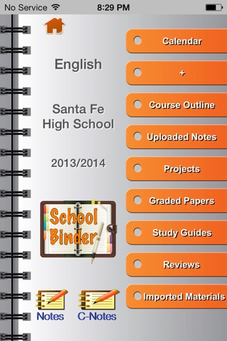 School Binder: Work Organizer & Note Taker for the Classroom screenshot 2