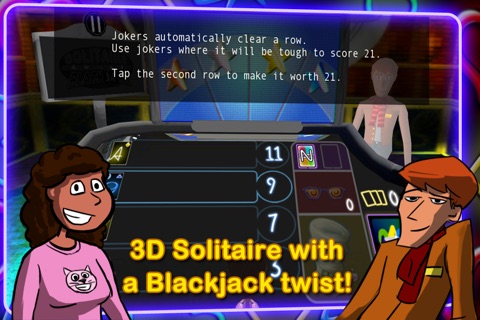 Solitaire Vs Blackjack FREE screenshot 2