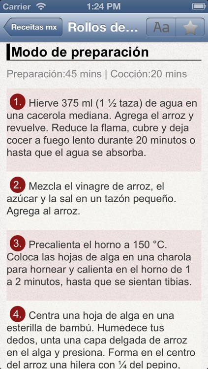 cocina México - Recetas y tips de cocina para Cocineros Mexicanos screenshot-3