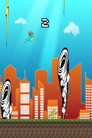 Baby Flappy Weather Bird FREE - An addicting cute birds game for kids screenshot 4