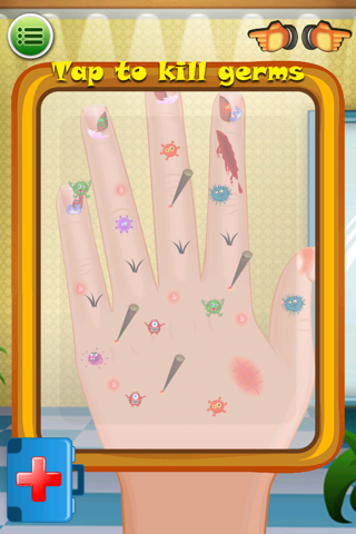 Kid's hand Doctor - free makeover and spa games. screenshot 4