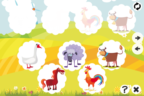 A Free Educational Memoryzing Learning Game For Kids & Family: Remember Me & My Happy Farm Animals screenshot 2